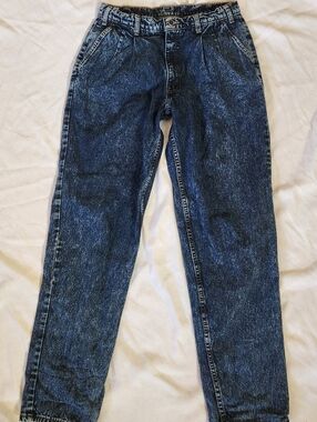 Levi’s SilverTab Acid Wash Jeans High Rise Tapered Vintage 90s Size 8